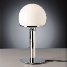 (Silver Base, EU PLUG) Abajur de Mesa para Estudo com Toque On/Off, Base E27, Design Prateado e Abajur de Vidro