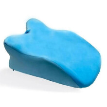 (Azure) Positioning Pillow Memory Foam 60x36x23cm Multi-Position Support for Back Stomach Side Lying