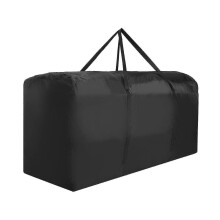 (173*76*51CM) Joulukuusen säilytyspussi vedenpitävä Oxford-kangas, taitettava, kahvoilla, 122x39x55cm, juhlakoristeisiin