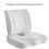 Memory-Schaum Sitzkissen Set ergonomisch 9