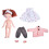 26cm Stoffpuppe handgefertigt 7