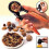 CLIVIA Walnut Cracker, Wood/Metal, Brown, Manual Nutcracker, Durable Tool 3