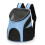 (Blue, S) Dog Cat Carrier Backpack, Double Shoulder Bag, Ventilation Design, Portable Foldable 1