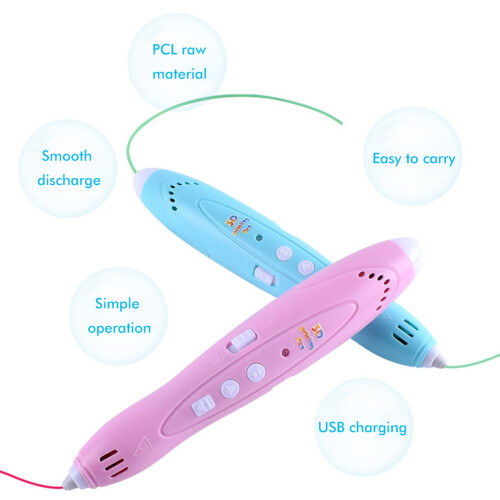 Kinder-3D-Stift, USB, mit Fotoalbum 2