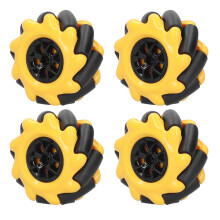 Mecanum-Rad 60mm 2 Paar für Fahrzeug DIY
