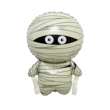 (Mummy) Halloween Spider Aluminium Film Balloon, 2 Optional Styles, Halloween Household Party Decoration, 1 Piece