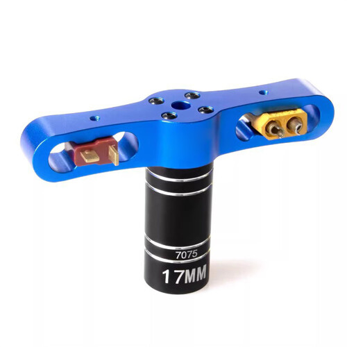 (Blue) 17mm Hex Nut Socket Tool for R/C Model Car Tire & Hub Removal 1