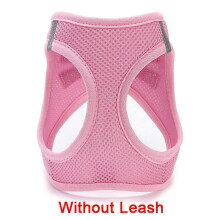 (7-Pink, L) Imbracatura a gilet per cani di piccola e media taglia, con design breakaway e elementi riflettenti in miscela di poliestere