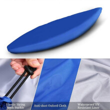 (Blue, 3.1-3.5mm) Kajuk Abdeckplane, wasserdicht UV-beständig, 210D Oxford-Gewebe, für drinnen und draußen, verschiedene Größen verfügbar