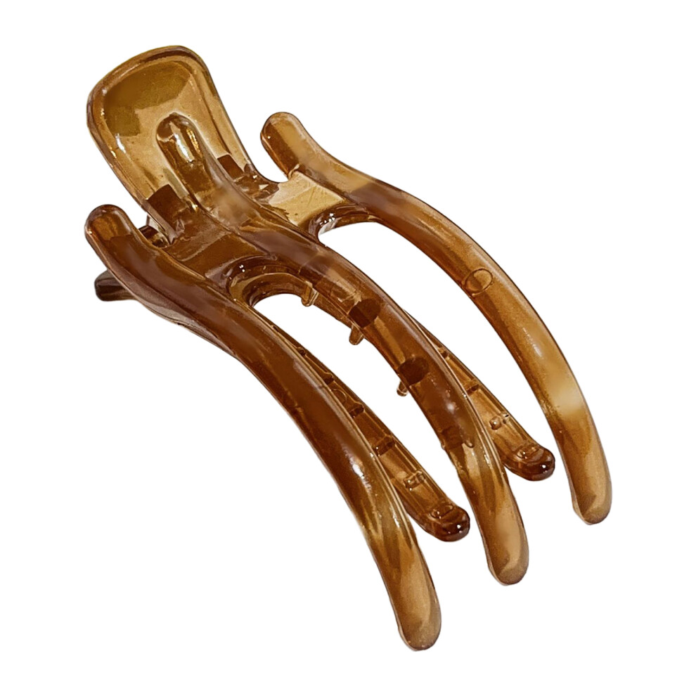Phui-Pet-Supplies (1) Women\'S 3-Prong Resin Hair Claw Clip