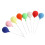 8 Ballons 1:12 Harz Garten Deko 6