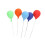 8 Ballons 1:12 Harz Garten Deko 17