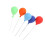 1:12 Ballon Deko 8er Harz Set 8