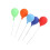 8 Ballons 1:12 Harz Garten Deko 14
