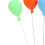 Mini-Ballons Deko 1:12 Garten 15