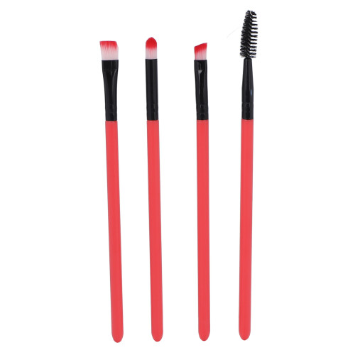 Make-up-Pinsel Set, 12 Stück, rot 1