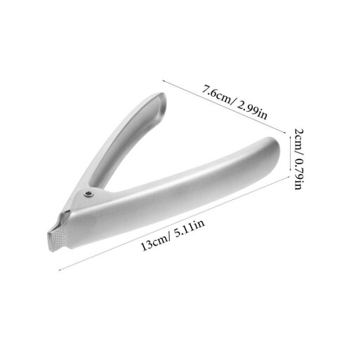 Stainless Steel Oyster Shucker Knife, Rust Resistant Shellfish Opener, Silver 1