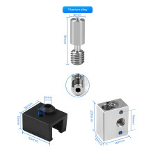 Ti-Legierung Hotend 24V 40W 300C