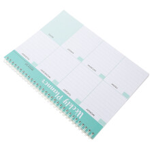 1Academischeplanner Wit Papieren Kalender Voor School En Werk
