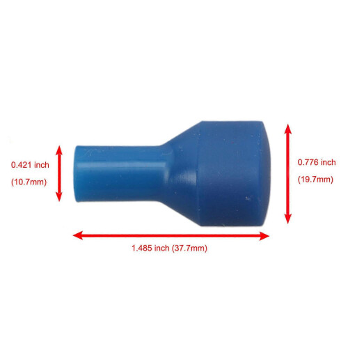 2 Pcs Replacement Bite Valves Mouthpieces with Dust Covers for Hydration Bladder, Matte Blue 2