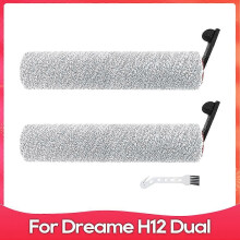 (Set B) Mäkký filter valcovej kefy kompatibilný s Dreame H12 Dual H12 Pro, náhradné príslušenstvo k vysávaču, náhradný diel