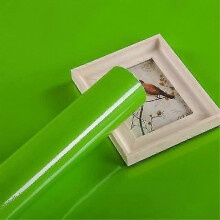 (Shiny Green, 60cmx300cm) Marmerkleurig zelfklevend behang van 80 cm breed, waterdicht vinyl contactpapier voor keuken en interieur.
