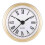 (Gold) Quartz Clock Insert Movement with Roman Numerals 61mm Diameter Plastic Glass Dial 1