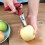 Stainless Steel Fruit Corer, Ergonomic Handle, Silver/Red, Kitchen Tool by Cozevdnt 6
