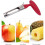 Stainless Steel Fruit Corer, Ergonomic Handle, Silver/Red, Kitchen Tool by Cozevdnt 5