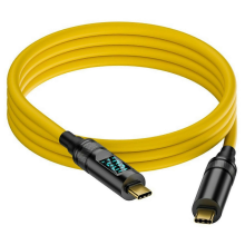Cavo dati USB 3.2 Type-C da 1,5 m a 20 Gbps, 8K 60Hz PD, ricarica rapida da 100 W, cavo completo di tutte le funzionalità.