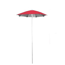 (red) Guarda-sol Ajustável para Plantas de Jardim, Tecido Prateado, Proteção Solar