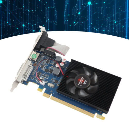 HD6450 2GB DDR3 Grafikkarte 64bit PCIe 3.0 1
