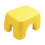 (Yellow) Kids Stool Foam Rounded Edges Lightweight Step Stool for Children EPP Material 1