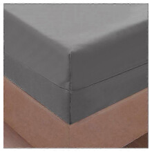 (gray, Full 137X190X36cm) Capa de Colchão Impermeável Totalmente Encerrada com Zíper para Cama de Casal, 6 Lados Antipoeira, 300TC Poliéster