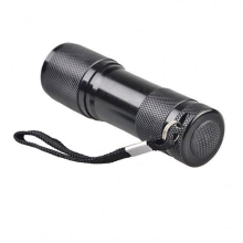 Mocna mini latarka kieszonkowa w kolorze czerwonym do polowań, LED 700 nm, czerwone światło