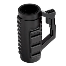 (A) Assault Style Tactical Can Cooler With Handle, Double Wall Insulated Can Sleeve, Drop Resistant Anti Slip for Camping Cycling Sports Events