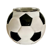 (Transparent, 1pcs) Fußballförmiges Weinglas-Set, 8 cm Durchmesser, Trinkgefäße im Fußball-Design für Public Viewings und Grillpartys