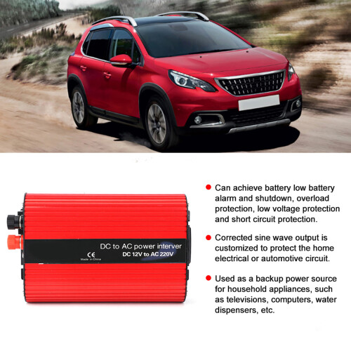 700W DC12V-AC230V Inverter USB 1