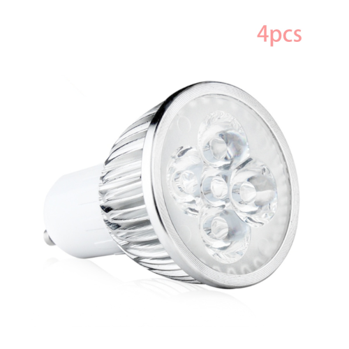 4 LED GU10 Light Bulb 4W Cold White 85-265V