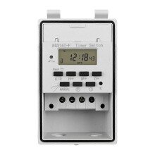 Automatische digitale tijdschakelaar met relais, waterdichte behuizing voor buiten, programmeerbare controller, 220V