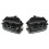 2er-Set Frontstoßstangen-Nebelscheinwerfer für BMW E39 528i, Schwarz 1