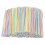 Cannucce in plastica da 500 pezzi lunghe 20 cm, multicolori a righe, flessibili e resistenti 1