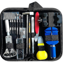 Set di 147 attrezzi per riparazione orologi, kit per orologiai, strumenti per manutenzione e regolazione, idea regalo per app