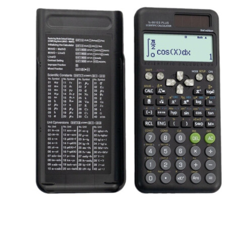 Calculadora Científica com 417 Funções e Ecrã Natural, Compacta e Precisa