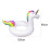 Rosa Cartoon-Schwimmring aus PVC 2