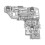 Tail Light Assembly Base Bracket (Left) 2048202277 for - W204 3