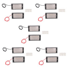 10X Humbucker Double Bobinage Milieu + Pont Compatible avec Le Style LP Parties de Guitare électrique Kit