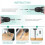 Damaged Screws Extractor Set Remover Drill Bits for Broken Stripped Screws Bolts with Socket Adapter Extension Holder 5