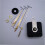 (Clock movement(A type)) 3PCS DIY Wall Clock Quartz Movement Repair Kit Replacement Parts Tool Set 11