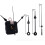 (Clock movement(A type)) 3PCS DIY Wall Clock Quartz Movement Repair Kit Replacement Parts Tool Set 9
